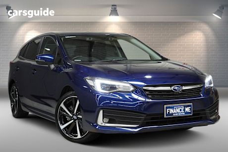 Blue 2021 Subaru Impreza Hatchback 2.0I-S (awd)