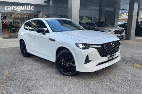 White 2025 Mazda CX-60 Wagon D50E GT Vision Hybrid