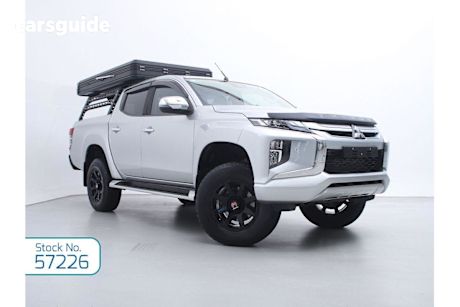 Silver 2020 Mitsubishi Triton Double Cab Pick Up GLS (4X4)