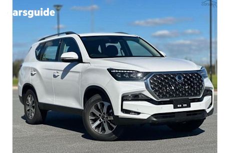 White 2024 Ssangyong Rexton SUV ELX 4X4