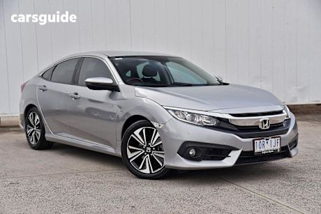 Silver 2018 Honda Civic Sedan VTI-L