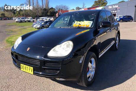 Black 2005 Porsche Cayenne Wagon S