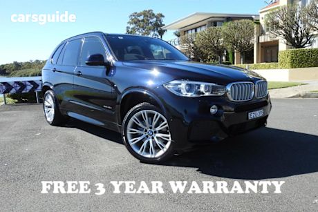 Blue 2017 BMW X5 Wagon Xdrive 40D