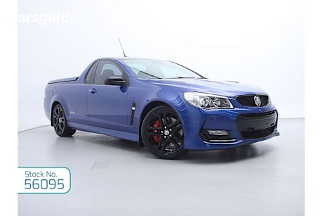 Blue 2017 Holden UTE Utility SS-V Redline