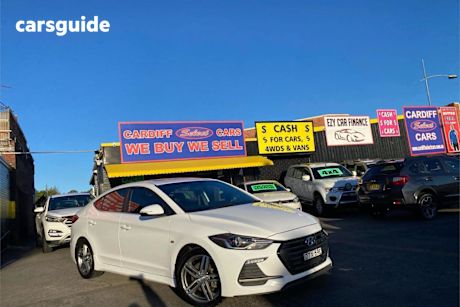 White 2017 Hyundai Elantra Sedan SR Turbo
