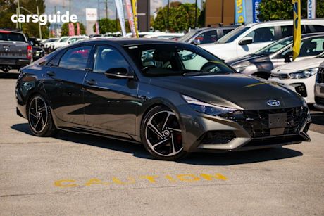 Grey 2020 Hyundai I30 Sedan N Line