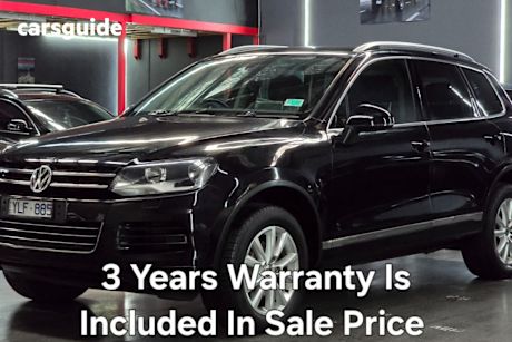 Black 2011 Volkswagen Touareg Wagon V6 Tdi