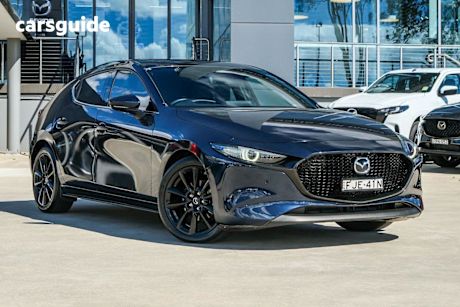Blue 2024 Mazda Mazda3 Hatch G25 ASTINA F