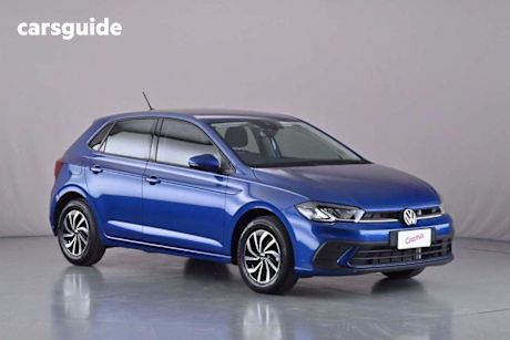 Blue 2024 Volkswagen Polo Hatchback Life