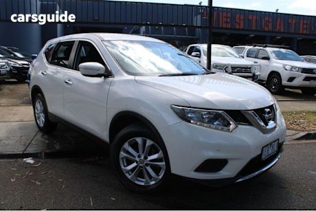 White 2015 Nissan X-Trail Wagon St (Fwd)