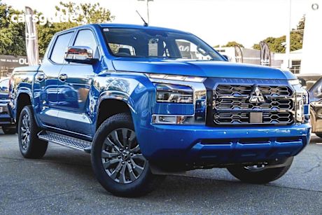 Blue 2025 Mitsubishi Triton Ute Tray GLS 4X4