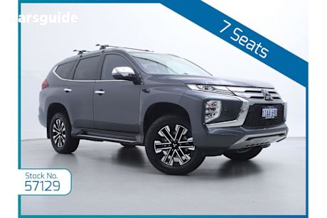 Blue 2021 Mitsubishi Pajero Sport Wagon Exceed (4X4) 7 Seat