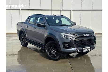 Grey 2024 Isuzu D-MAX Crew Cab Utility X-Terrain (4X4)