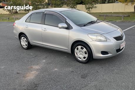 Silver 2012 Toyota Yaris Sedan Yrs