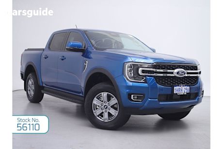 Blue 2022 Ford Ranger Double Cab Pick Up XLT 2.0 (4X4)