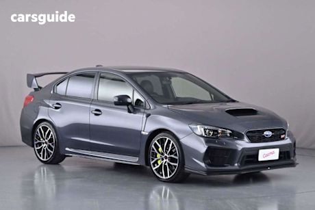 Grey 2021 Subaru WRX Sedan STI (awd)