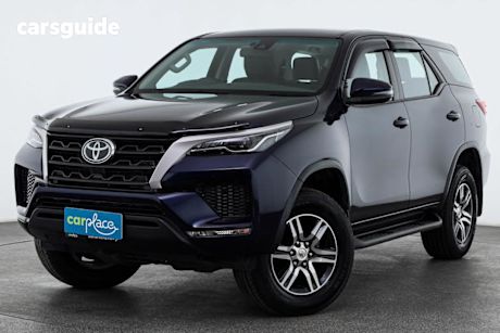 Blue 2020 Toyota Fortuner Wagon GX NAV