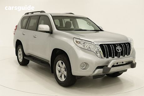Silver 2014 Toyota Landcruiser Prado Wagon Gxl (4X4)