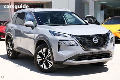 Grey 2025 Nissan X-Trail Wagon ST-L (4WD) E-Power (hybrid)