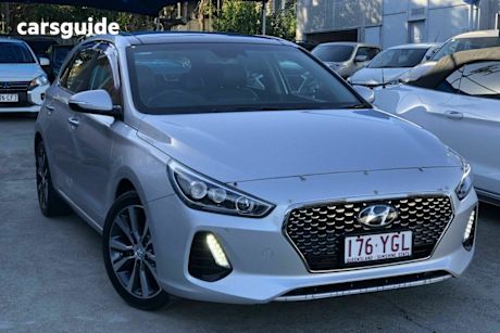 Silver 2017 Hyundai I30 Hatchback Premium