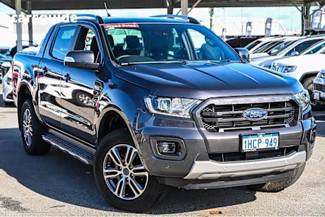Grey 2020 Ford Ranger Double Cab Pick Up Wildtrak 3.2 (4X4)
