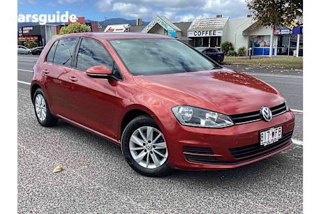 Red 2015 Volkswagen Golf Hatch 92TSI TRENDLINE F