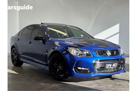 Blue 2017 Holden Commodore Sedan SS V REDLINE R