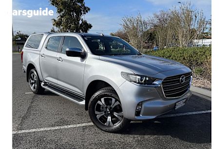 Silver 2022 Mazda BT-50 Dual Cab Pick-up Gt (4X4)