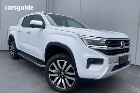 White 2024 Volkswagen Amarok Dual Cab Utility Aventura TDI600 4Motion