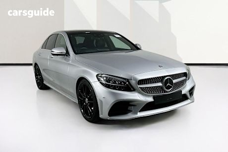 Silver 2020 Mercedes-Benz C300 Sedan