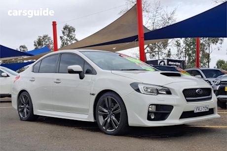 White 2016 Subaru WRX Sedan Premium (awd)