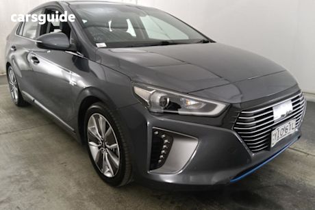 Grey 2018 Hyundai Ioniq Hatchback Hybrid Premium