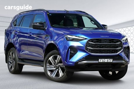 Blue 2025 Isuzu MU-X Wagon LS-T (4X4)