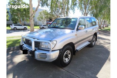 Silver 2002 Toyota Landcruiser SUV GXL 4X4