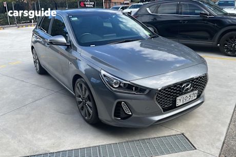 Grey 2018 Hyundai I30 Hatchback SR Premium