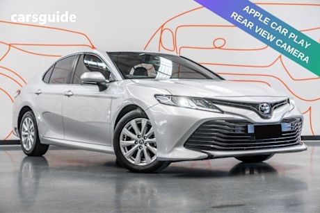 Silver 2020 Toyota Camry Sedan