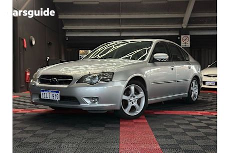 Silver 2004 Subaru Liberty Sedan SAFETY PACK 4WD