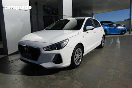 White 2019 Hyundai I30 Hatchback Go