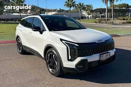 White 2025 Kia Sportage Wagon GT-Line HEV (awd)