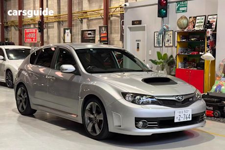 Silver 2009 Subaru Impreza Hatch WRX STI