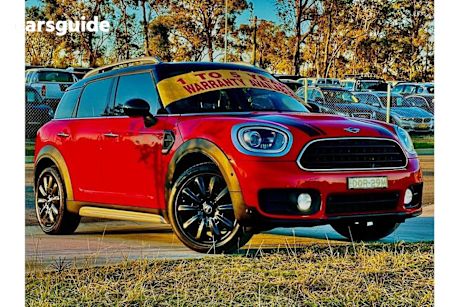 Red 2017 Mini Countryman SUV COOPER F