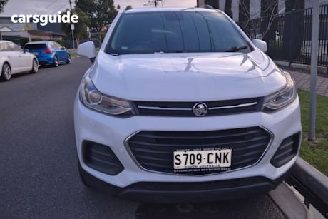White 2017 Holden Trax Wagon Ls