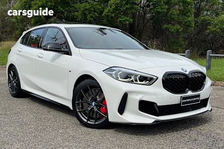 White 2023 BMW M135I Hatchback Xdrive