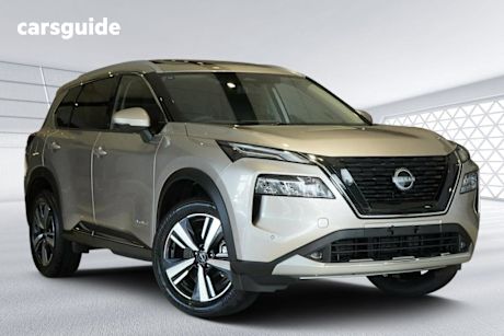 Silver 2025 Nissan X-Trail Wagon TI (4WD) E-Power (hybrid)