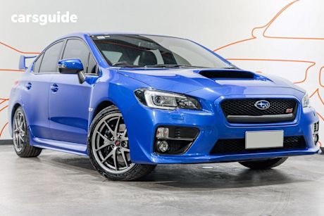 Blue 2017 Subaru WRX Sedan VA STI Premium Sedan 4dr Man 6sp AWD 2.5T [MY17]