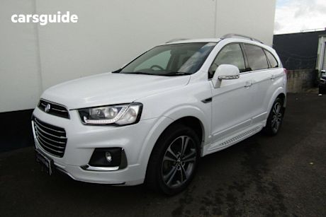 White 2018 Holden Captiva Wagon 7 Ltz (Awd)