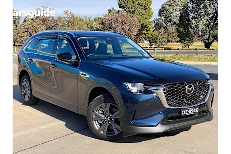 Blue 2024 Mazda CX-80 SUV P50E TOURING 4X4