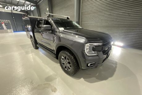 Grey 2024 Ford Ranger Double Cab Pick Up Xlt 3.0 (4X4)