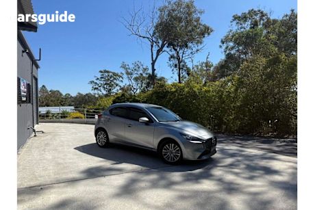 Silver 2023 Mazda 2 Hatchback G15 Evolve