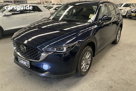 Blue 2023 Mazda CX-5 Wagon Maxx Sport (fwd)